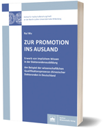 Cover "Zur Promotion ins Ausland"